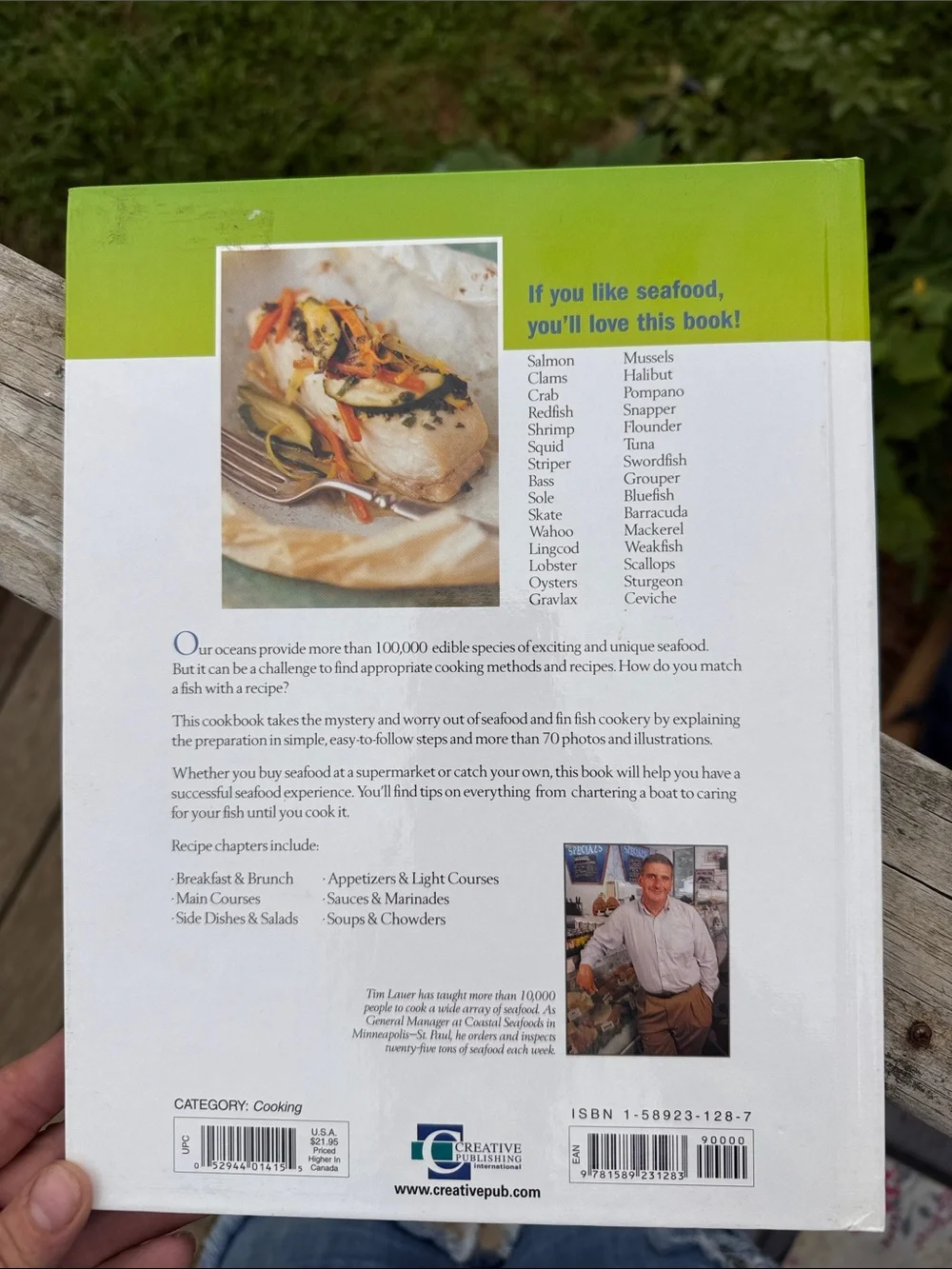 The Saltwater Cookbook - Blue and Lime Edition